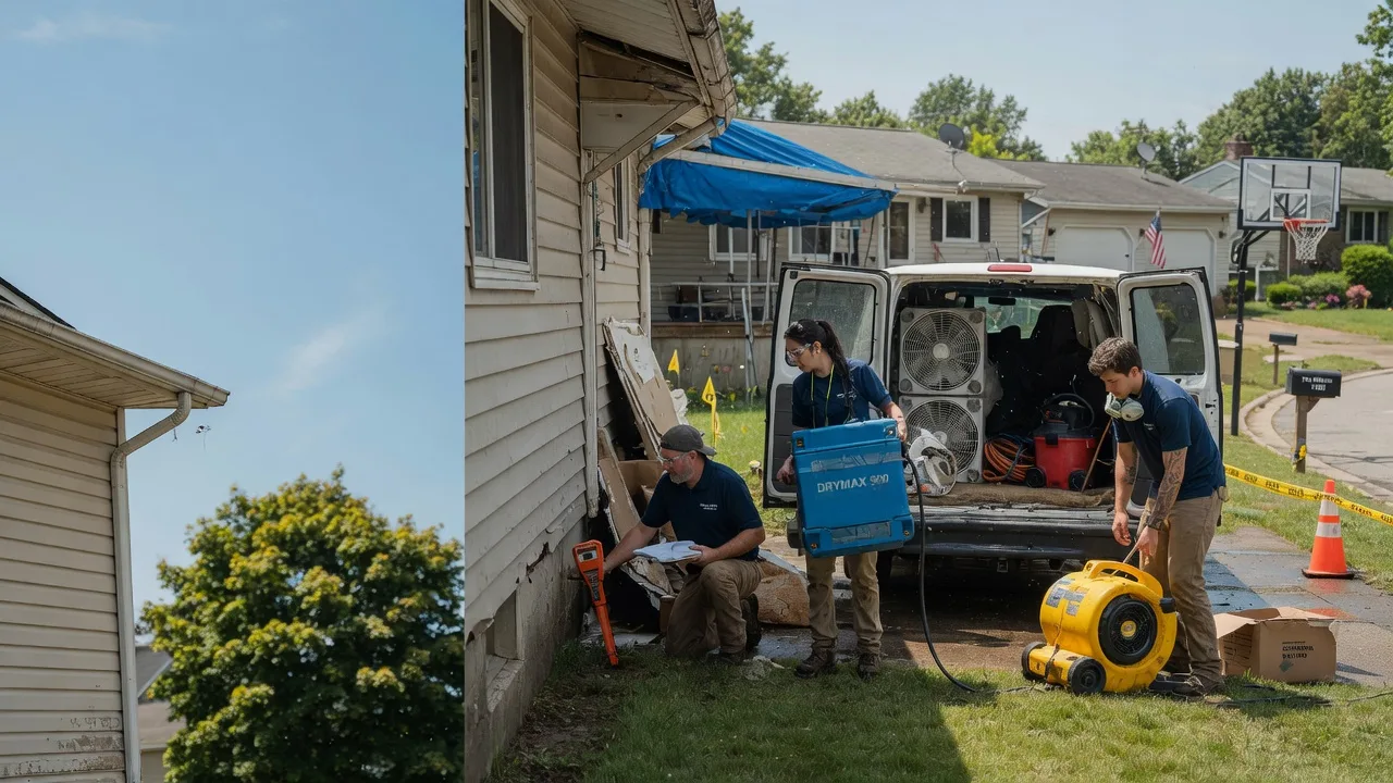 Ceiling Leak Cleanup in Hibbing, MN near me